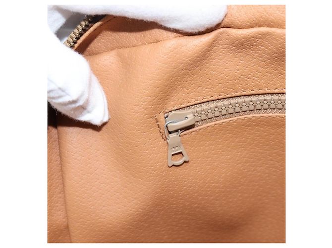 Céline Borsa Business CELINE Macadam PVC Pelle Marrone Tono Oro Auth ti4006 - vista 21