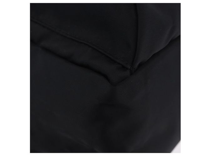 Mochila BURBERRY Nylon Black Gold Tone Auth ti4024 Negro - vista 15