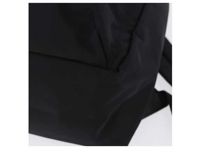 Mochila BURBERRY Nylon Black Gold Tone Auth ti4024 Negro - vista 16