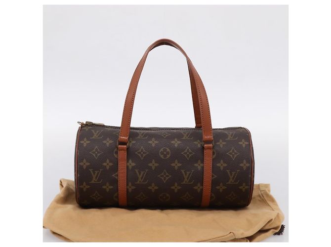 LOUIS VUITTON Monogram Papillon 30 Hand Bag M51385 LV Auth 201134V Monogramma - vista 12