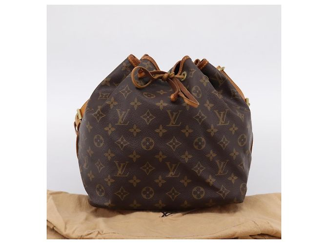 LOUIS VUITTON Borsa a tracolla Monogram Petit Noe M42226 LV Auth 201160V Monogramma - vista 12