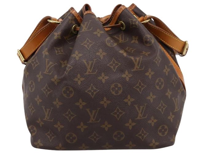 LOUIS VUITTON Borsa a tracolla Monogram Petit Noe M42226 LV Auth 201160V Monogramma - vista 2