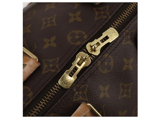 LOUIS VUITTON Monogram Keepall 45 Boston Bag M41428 LV Auth 199016 Monograma - vista 10