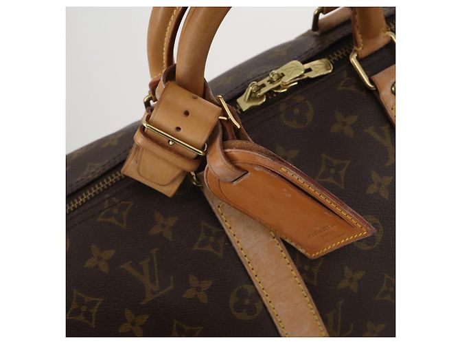 LOUIS VUITTON Monogram Keepall 45 Boston Bag M41428 LV Auth 199016 Monograma - vista 19