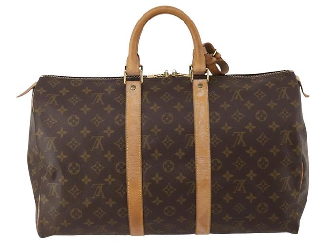 LOUIS VUITTON Monogram Keepall 45 Boston Bag M41428 LV Auth 199016 Monograma - vista 2