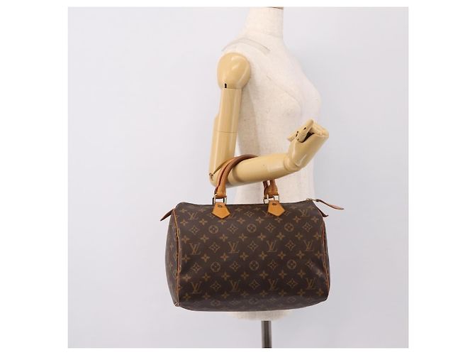 LOUIS VUITTON Monogram Speedy 30 Hand Bag M41526 LV Auth 201168V Monogramma - vista 22