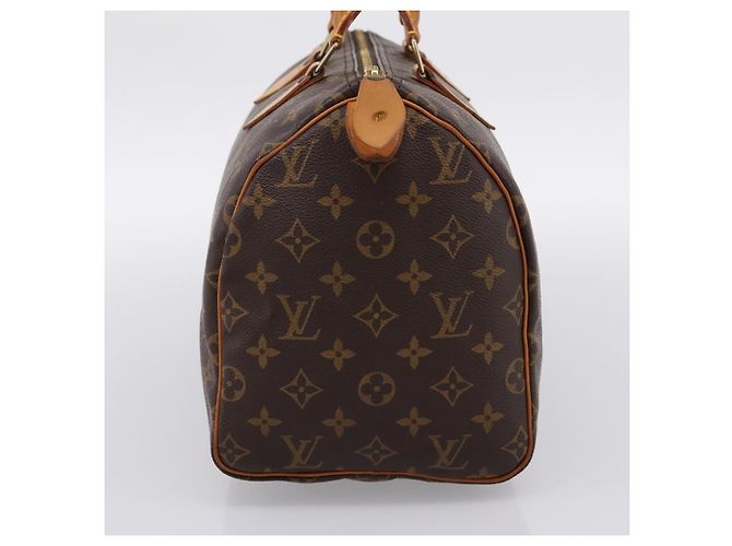 LOUIS VUITTON Monogram Speedy 30 Hand Bag M41526 LV Auth 201168V Monogramma - vista 4