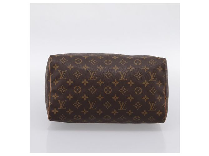 LOUIS VUITTON Monogram Speedy 30 Hand Bag M41526 LV Auth 201168V Monogramma - vista 5