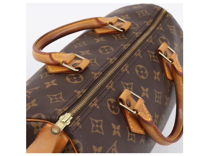 LOUIS VUITTON Monogram Speedy 30 Hand Bag M41526 LV Auth 201168V Monogramma - vista 6