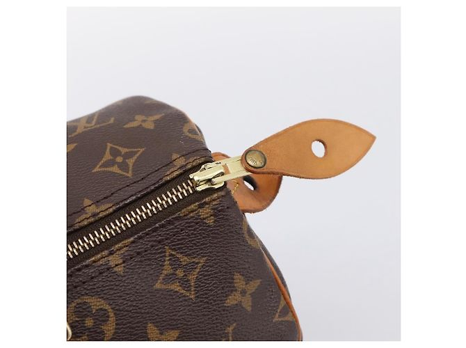 LOUIS VUITTON Monogram Speedy 30 Hand Bag M41526 LV Auth 201168V Monogramma - vista 9