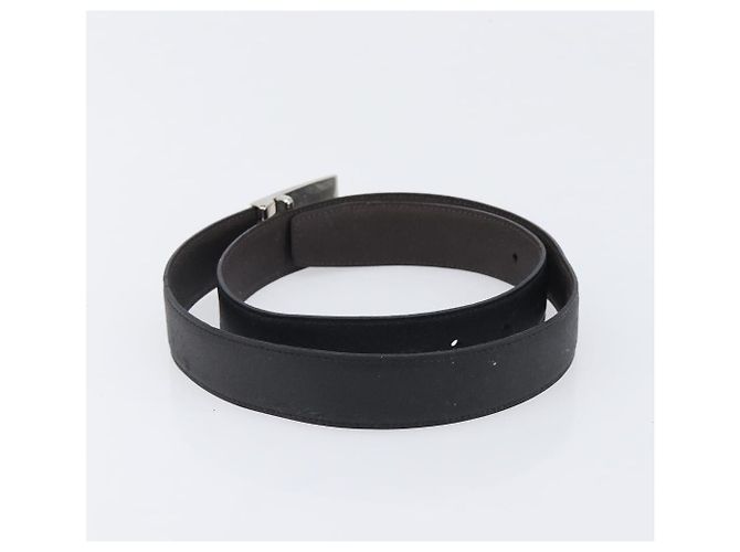Céline Cinto CELINE em Couro Conjunto de 5 Castanho Tom Dourado Prateado Auth BA15477 Marrom Prata - vista 3