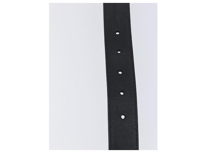 Céline Cinto CELINE em Couro Conjunto de 5 Castanho Tom Dourado Prateado Auth BA15477 Marrom Prata - vista 6