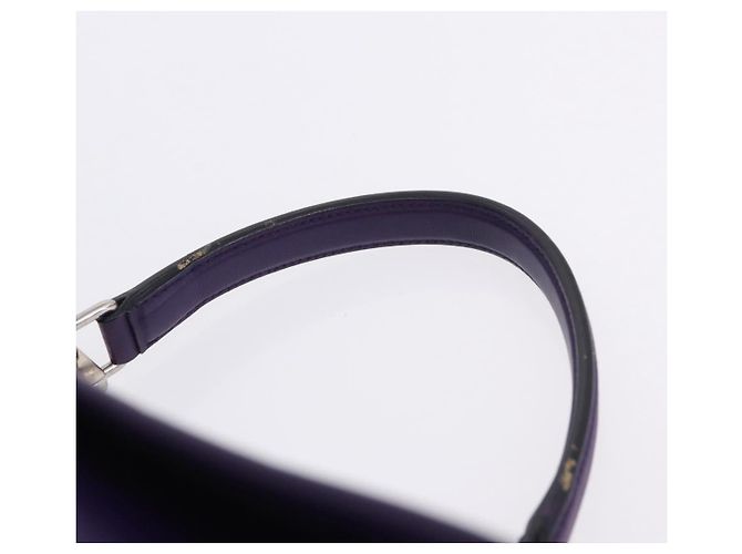 PRADA Handtasche aus Leder lila silber echt ka6163 - Ansicht 15