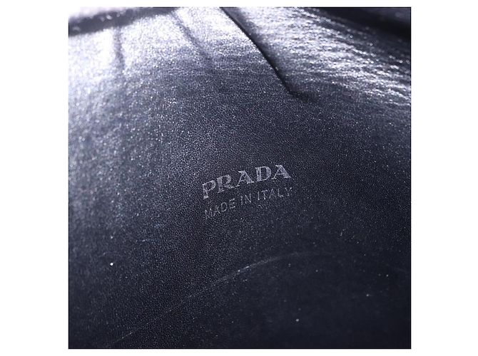 PRADA Handtasche aus Leder lila silber echt ka6163 - Ansicht 28