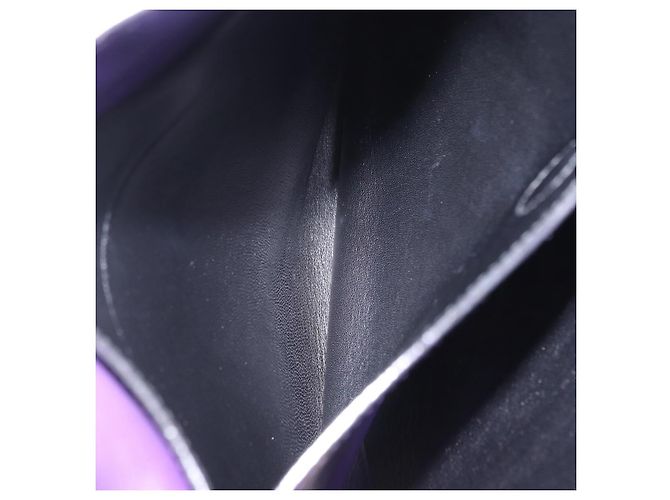 PRADA Handtasche aus Leder lila silber echt ka6163 - Ansicht 36