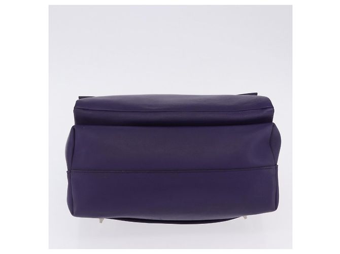 PRADA Handtasche aus Leder lila silber echt ka6163 - Ansicht 6