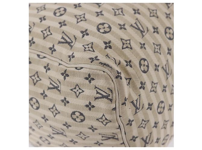 Borsa LOUIS VUITTON Monogram Mini Lin Croisette Speedy 30 Blue M95500 Auth 201129A Monogramma - vista 18