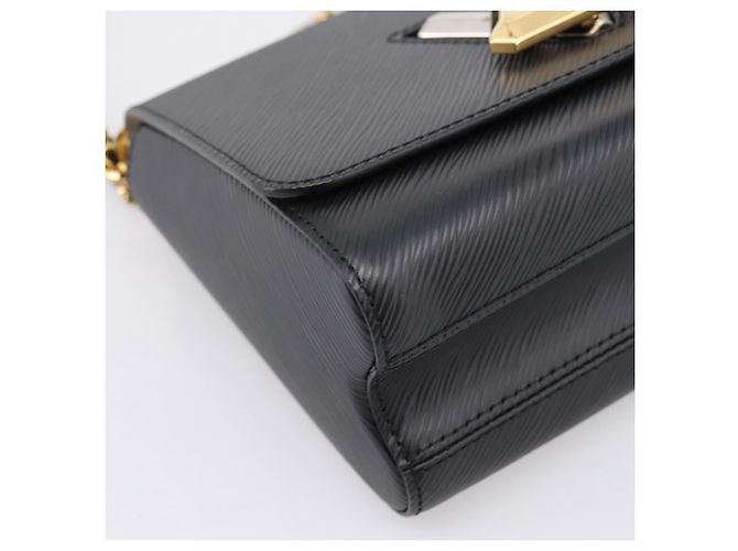 Borsa a tracolla LOUIS VUITTON Epi Twist MM Nero M21113 LV Auth ka6116SV - vista 16