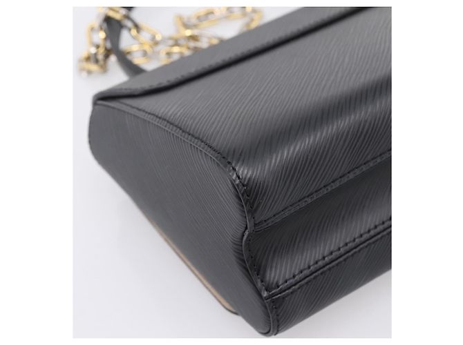 Borsa a tracolla LOUIS VUITTON Epi Twist MM Nero M21113 LV Auth ka6116SV - vista 18