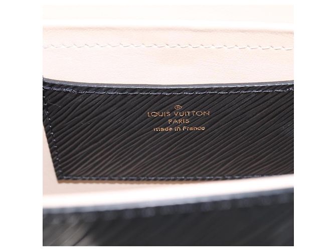 Borsa a tracolla LOUIS VUITTON Epi Twist MM Nero M21113 LV Auth ka6116SV - vista 22