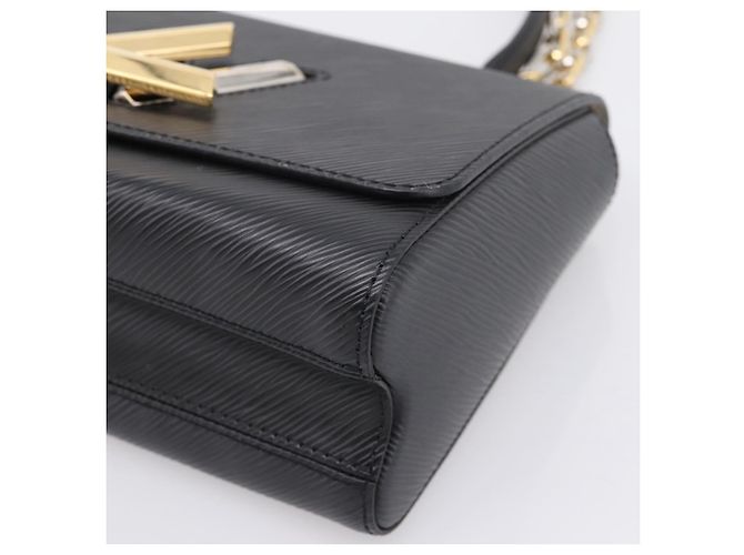 Borsa a tracolla LOUIS VUITTON Epi Twist MM Nero M21113 LV Auth ka6116SV - vista 9
