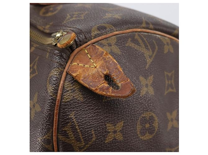 LOUIS VUITTON Monogram Speedy 30 Hand Bag M41526 LV Auth 200452 Monogramma - vista 19
