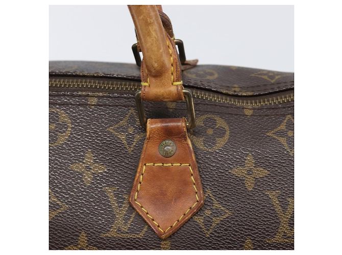 LOUIS VUITTON Monogram Speedy 30 Hand Bag M41526 LV Auth 200452 Monogramma - vista 20