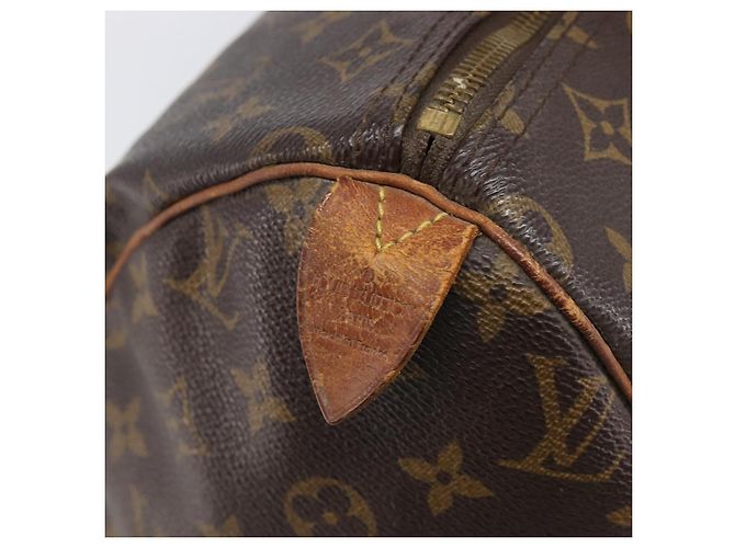 LOUIS VUITTON Monogram Speedy 30 Hand Bag M41526 LV Auth 200452 Monogramma - vista 21
