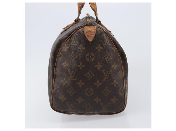 LOUIS VUITTON Monogram Speedy 30 Hand Bag M41526 LV Auth 200452 Monogramma - vista 3