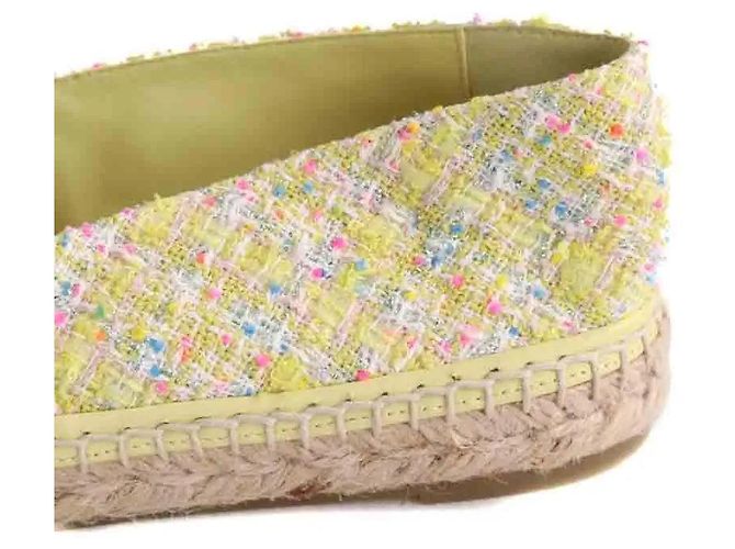Chanel Espadrilles Gelb Stoff Größe 41 - Ansicht 5