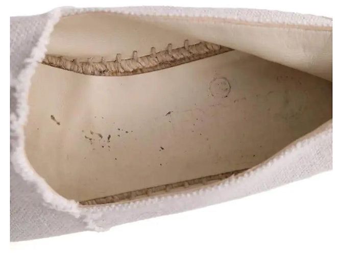 Chanel Espadrilles Beige Stoff Größe 41 - Ansicht 5