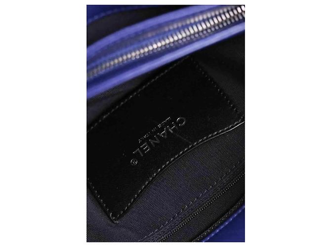 Chanel borsa a tracolla Just Mademoiselle blu - vista 6