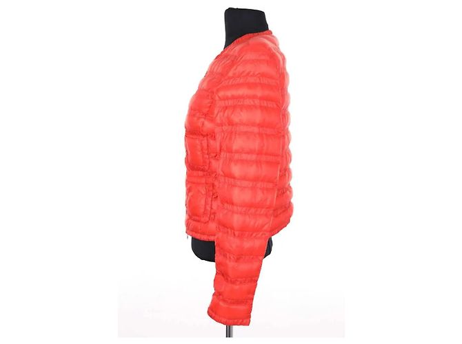 Moncler Plumífero rojo Roja - vista 3