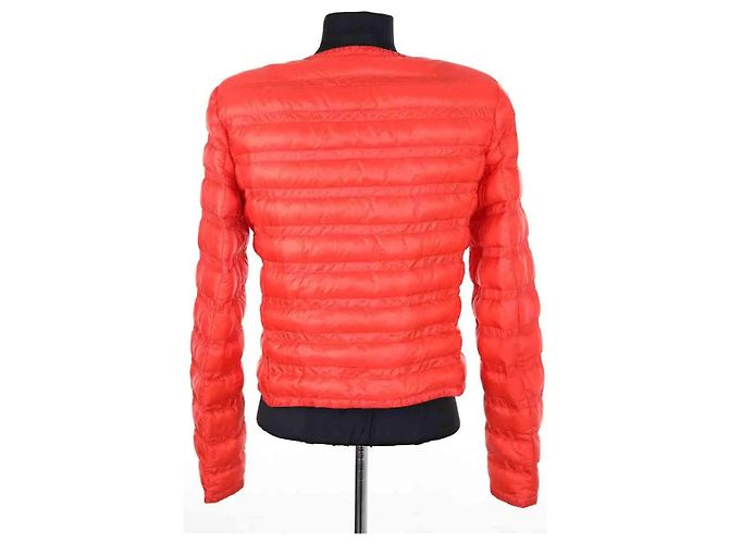 Moncler Plumífero rojo Roja - vista 4