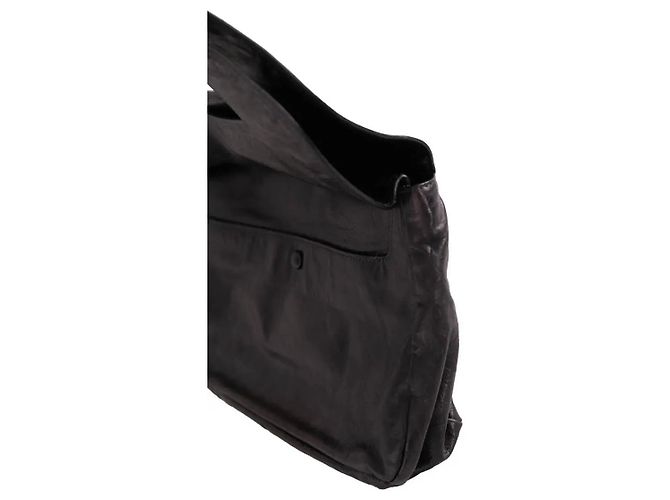 Clutch Chloé em couro preto - vista 3