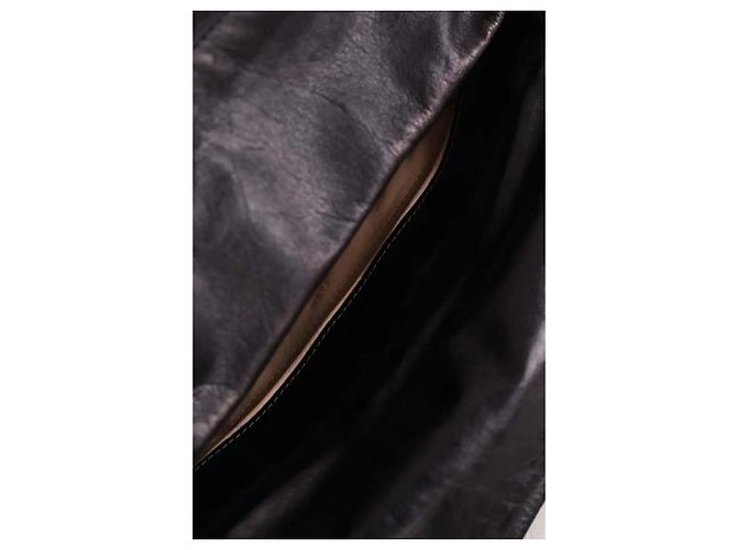 Clutch Chloé em couro preto - vista 6