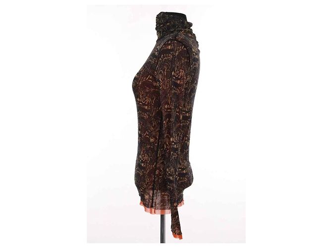 Jean Paul Gaultier Schwarzes Top - Ansicht 3