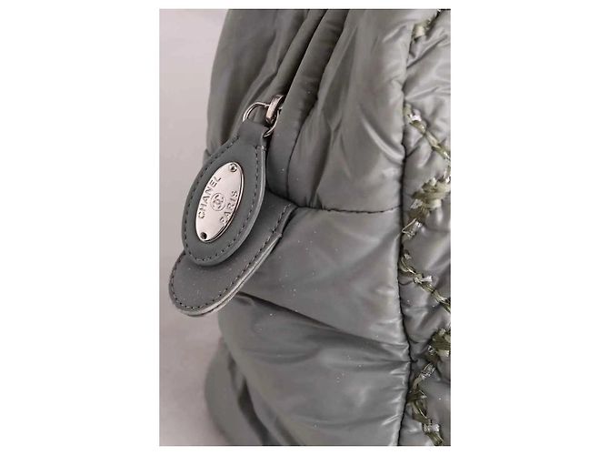 Chanel Borsa Tote Paris-Byzance Paris-Byzance verde - vista 7
