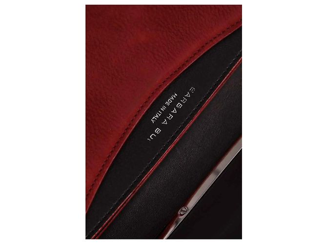 Borsa a tracolla Barbara Bui in pelle rossa Rosso - vista 6