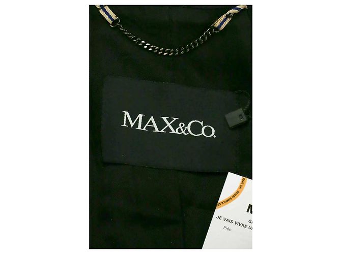Max & Co Peacoat aus Wolle anthrazit Anthrazitgrau - Ansicht 5