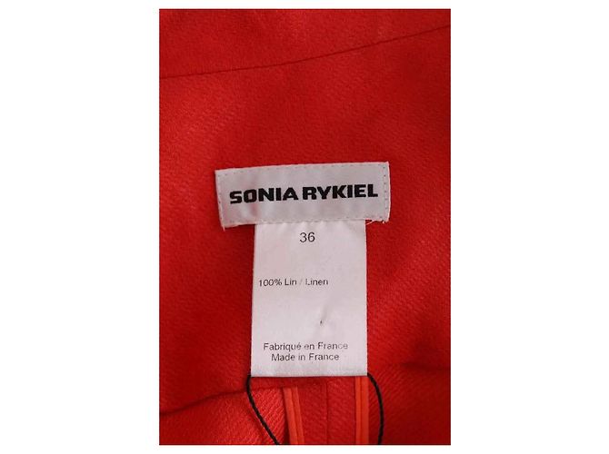 Sonia Rykiel Chaqueta naranja - vista 5