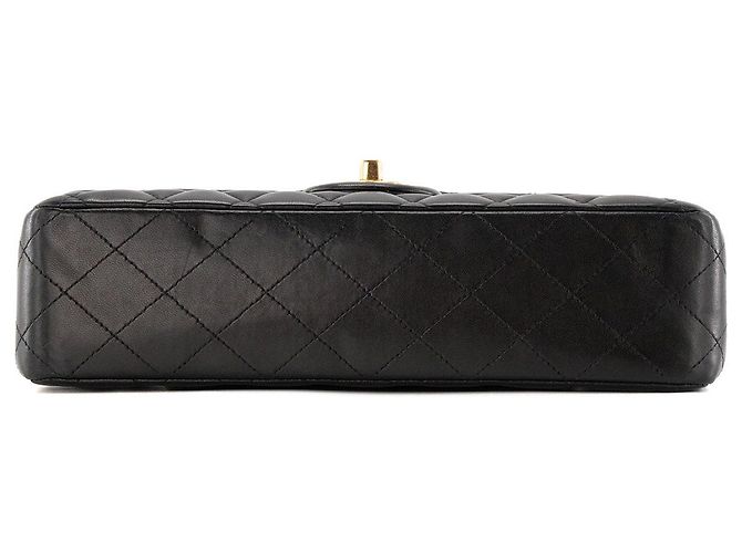 CHANEL - Borsa a tracolla Classique/Timeless 11.12 Chanel in pelle liscia nera Nero - vista 4