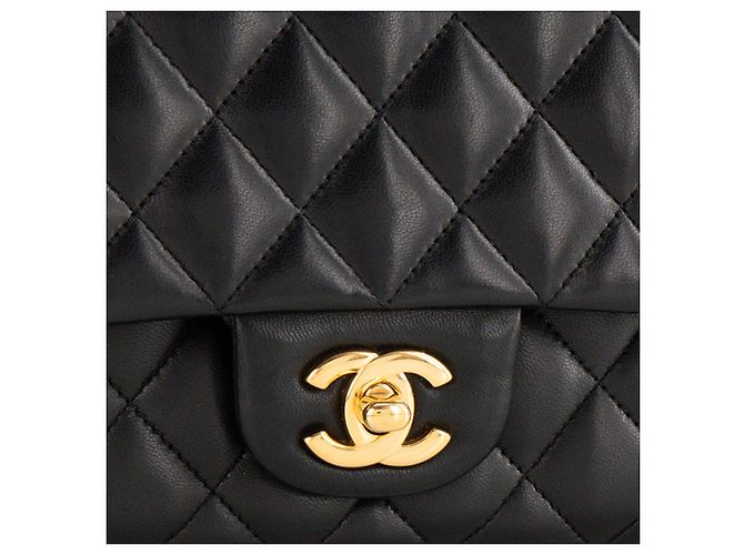 CHANEL - Borsa a tracolla Classique/Timeless 11.12 Chanel in pelle liscia nera Nero - vista 5
