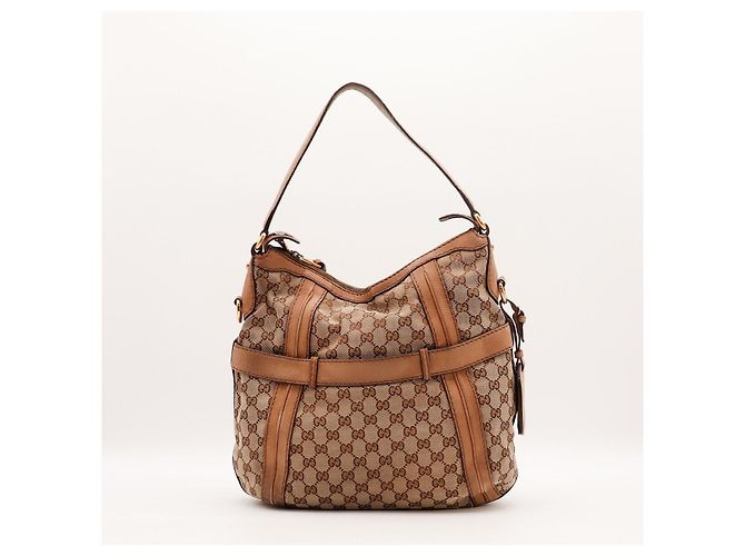 Gucci Hobo-Bag aus Monogramm-Canvas Braun - Ansicht 3