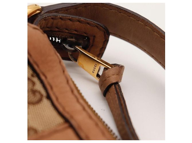 Gucci Hobo-Bag aus Monogramm-Canvas Braun - Ansicht 9