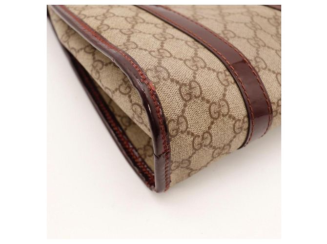 Borsa a tracolla monogram Gucci Marrone Monogramma - vista 10