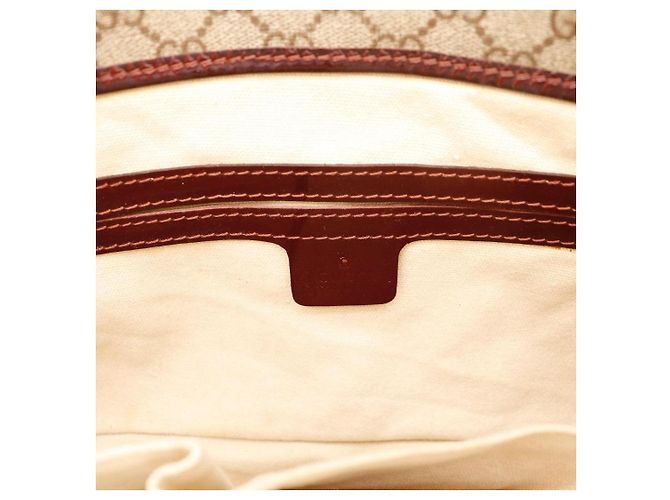 Borsa a tracolla monogram Gucci Marrone Monogramma - vista 8