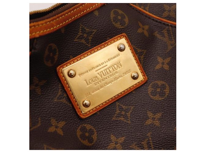 Borsa a tracolla Louis Vuitton Monogram Canvas Artsy MM Marrone - vista 7