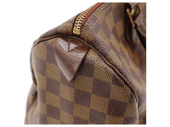Bolsa Louis Vuitton Speedy 30 Monogram Canvas Marrom Monograma - vista 11