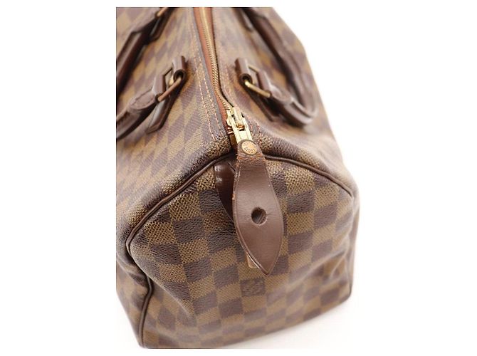 Bolsa Louis Vuitton Speedy 30 Monogram Canvas Marrom Monograma - vista 9